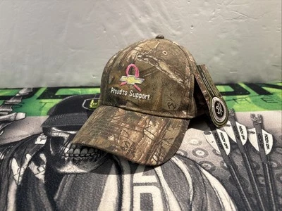 Chevrolet Realtree Xtra Camo Proud to Support Pink Ribbon Baseball Hat, New - Image 1 of 4