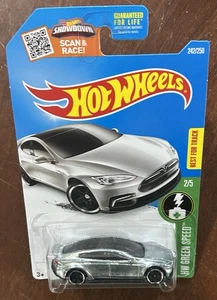 Hot Wheels 2016 Zamac Tesla Model S - Bild 1 von 3