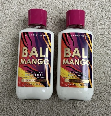 2-Pack Bath & Body Works BALI MANGO Daily Nourishing Body Lotion Moisturizer 8oz - Image 1 of 4