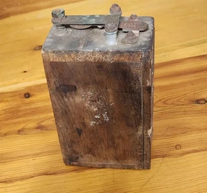 VINTAGE FORD SCRIPT MODEL T IGNITION BUZZ COIL BOX PARTS ONLY - Picture 1 of 7