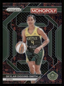 Skylar Diggins-Smith 2024 Panini Prizm Monopoly #WNBA5 Red Classic Icons Storm - Picture 1 of 2