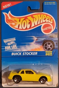 Vintage 1995 Hot Wheels Buick Stocker #472 Yellow - Picture 1 of 7