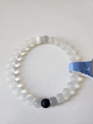Lokai Classic Clear Bracelet – Size Large – NWT Stay Humble & Hopeful  - Image 1 of 4