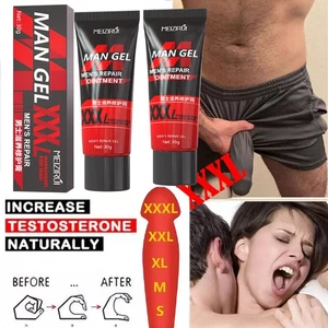 Male Enhancement Gel Cream Enlargement Cream Care Time Sex Delay For Men US - Picture 1 of 22
