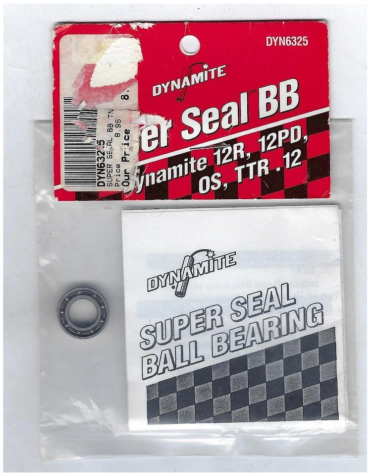 Vintage Dynamite 6325 Ball Bearing Super Seal TNT OS TTR .12 .15 Engine DYN6325 - Image 1 of 1