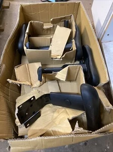 (2) Knoll High Performance Adjustable Chair Arms - Left Side Right Side Set - Picture 1 of 5