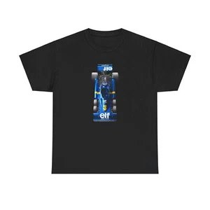 Camiseta de algodón pesado unisex para coche Tyrell P34 Fórmula Uno - Imagen 1 de 13