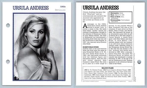 Ursula Andress - 1960's Atlas Editions Movie Star Card - Picture 1 of 1