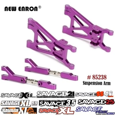 85238 Upper Lower Suspension Arm For HPI Savage Flux XL X 4.6 5.9 21 25 4.1 3.5 - Image 1 of 4
