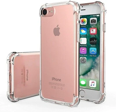 Schutz Hülle für iPhone SE 2022 / SE 2020 Handyhülle Case Cover Bumper Stoßfest