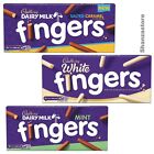 Cadbury Dairy Milk New Fingers Salted Caramel, Mint And WHITE 114g | Total 3 Bar