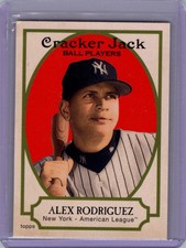 2005 Topps Cracker Jack Alex Rodriguez New York Yankees #3