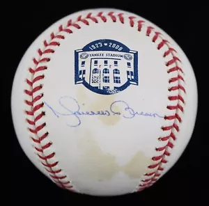MARIANO RIVERA SIGNED YANKEE STADIUM FINAL SEASON BASEBALL HALL OF FAME STEINER - Picture 1 of 2