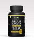 Pure Shilajit 10000mg 90 Caps, Extremely Potent, Fulvic Acid Pack of 1