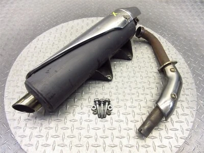 2004 01-04 Aprilia Atlantic 500CC 滑板车排气消声器烟斗 — 第 1/4 张图片