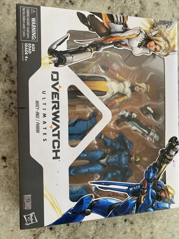 OVERWATCH ULTIMATES 6" MERCY ANGE & PHARAH 2 PACK ACTION FIGURES HASBRO NEW Cover