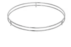 Rev-a-Shelf 5Lsf020 5Lsf 20 Diameter Full Circle Lazy Susan Fence Rail - Chrome - Picture 1 of 4