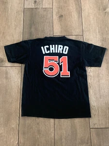Ichiro Suzuki jersey shirt YOUTH L Majestic MLB - Picture 1 of 8