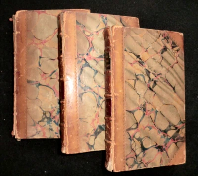 Last of the Mohicans by James Fenimore Cooper (1826-1st) 3v Set - 1757 Narrative - Image 1 of 4