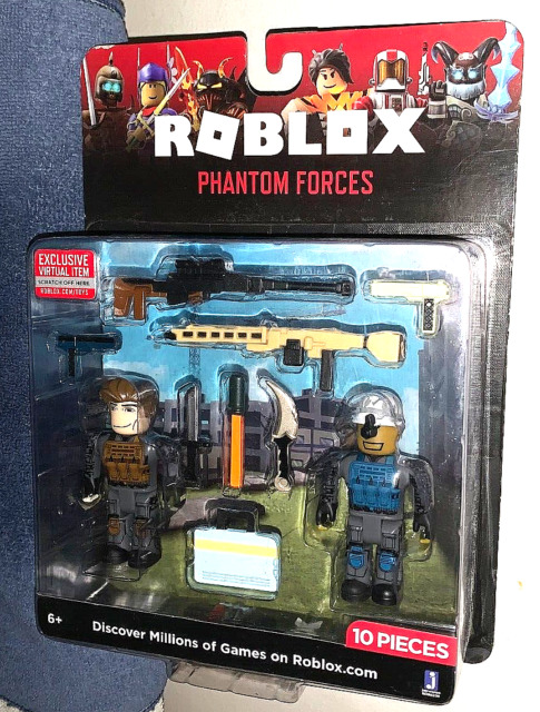 Roblox Phantom Forces Ghost 3 Action Figure Jazwares - ToyWiz