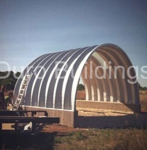 NEW DuroSPAN Steel 25x40x12 Metal Building Livestock Shelter DIY Open Ends - Picture 1 of 9