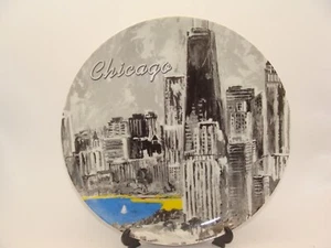 CHICAGO 2000 RICHARD WALLICH PLATE ~ 8"d ~ VGC ~ - Picture 1 of 6
