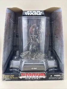 IG-88 2006 Die Cast STAR WARS Titanium Series NEW - Picture 1 of 11