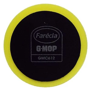 Farecla GMC612 GMOP Head 6” 150mm Yellow Compound Pad 2 Pack Hook & Loop GMOP - Picture 1 of 4