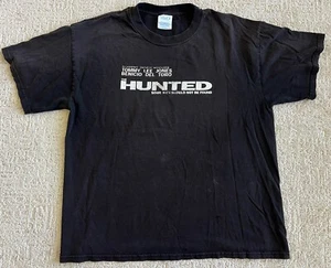 Vtg T-shirt The Hunted Movie Promo L Y2K 2003 Faded Distressed Tommy Lee Jones - Picture 1 of 7