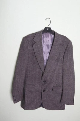 Abrigo de Vestido Mark Alexander Talla L Blazer Cabello Camel Gris Negro Manga Larga Botón Foto 1 de 4