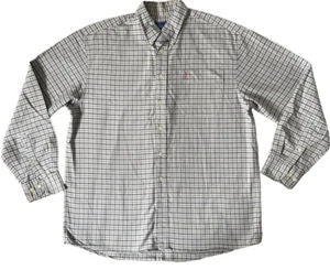Rockport shirt long sleeve Check Men’s Size L - Picture 1 of 7
