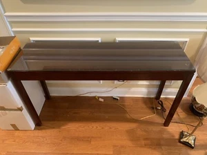 Stickley Metropolitan Cherry Wood Console Table Saratoga Finish, 54x16x30 - Picture 1 of 4