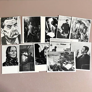 Postales de artista soviético ilustrando las obras de Maxim Gorki '70 conjunto de 10 ideas de regalo - Imagen 1 de 5