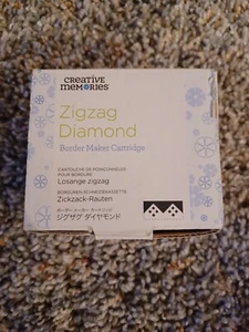 Cartucho Creative Memories Zigzag Diamond Border Maker Zig Zag Nuevo en Caja - Imagen 1 de 6