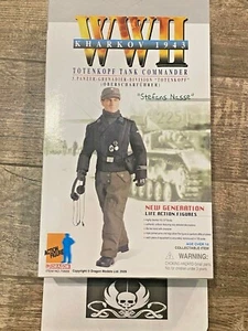 DRAGON Models 1/6 WWII STEFANS NASSE Totenkopf Tank Commander Panzer #70668 - Picture 1 of 2