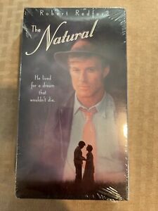 The Natural (VHS) Robert Redford Glen Close Columbia Tri-Star New Sealed