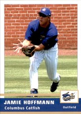 2005 Columbus Catfish Grandstand #10 Jamie Hoffmann New Ulm Minnesota MN Card