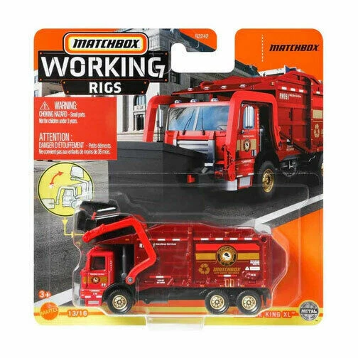 Matchbox MBX 2013 Real Working Rigs Fire Stalker FS 3 Truck - W6868