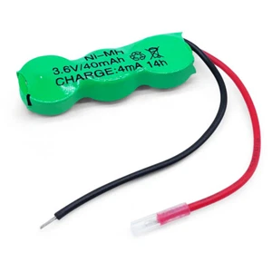 Batería recargable 3* 3,6 V 40 mAh Ni-MH para VARTA PLC CMOS CNC Data Chip Power - Imagen 1 de 12