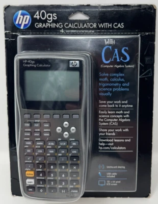 HP 40GS Graphing Calculator With CAS -New- Free Shipping! - Image 1 of 4