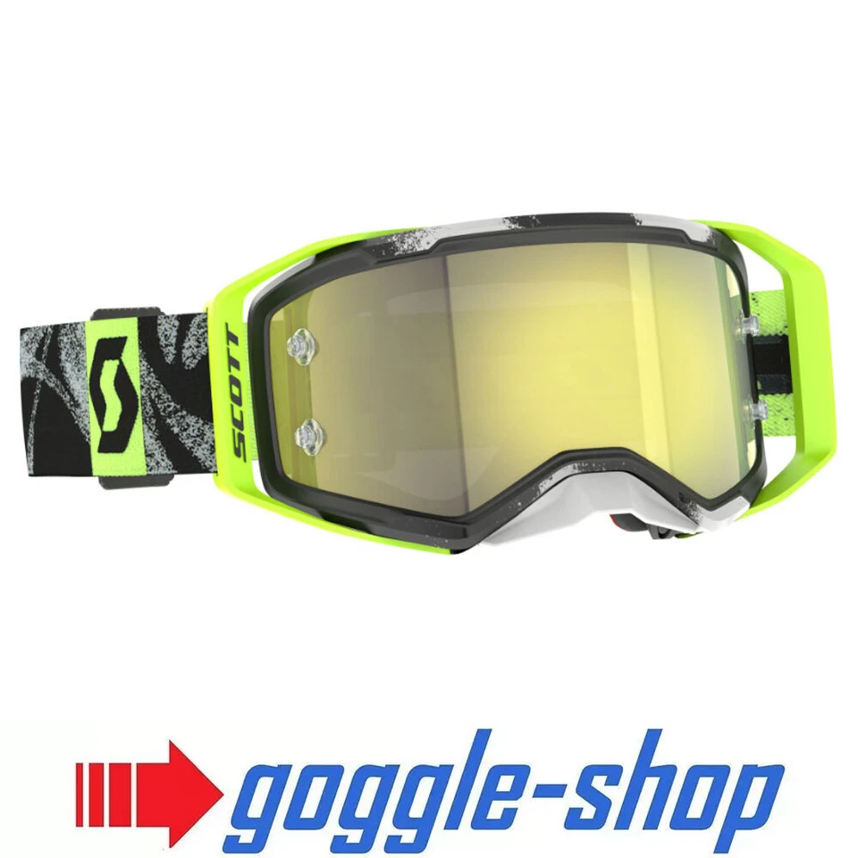 Scott Prospect 2.0 Gafas de Motocross - Cromo Obras Lentes Espejo - Nuevo 2025 - Imagen 1 de 1