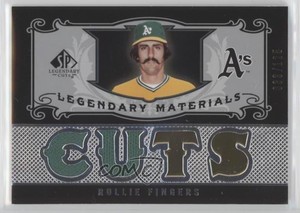 2007 SP Legendary Cuts Materials Double Material /125 Rollie Fingers #LM-RF HOF
