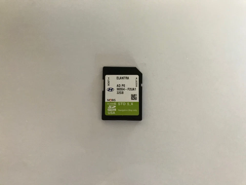 2019 2020 ELANTRA SD Navigation CARD USA MAP Memory DATA 96554-F2UA1 OEM - Image 1 of 1