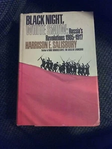 BLACK NIGHT, WHITE SNOW Harrison E Salisbury 1977 Book Club Edition Doubleday DJ - Picture 1 of 5