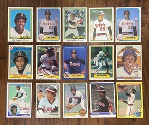Rod Carew 15 Karten Lot - 80er Jahre alle EX+ - Bild 1 von 10