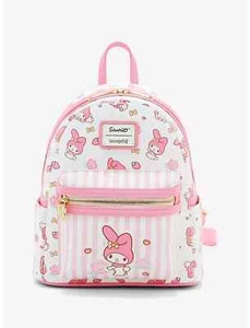 Borsa zaino Loungefly Sanrio My Melody O nuova con etichetta fai un'offerta - Foto 1 di 4