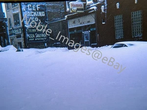 Big Snow Fulton Market C&F Packing Company Chicago Kodachrome 1967 35 mm extensión - Imagen 1 de 4
