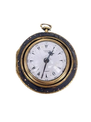 Spindel Taschenuhr Osmanisch Edward Prior / Ralph Gout 3 fach Gehäuse 57mm fusee - Bild 1 von 4