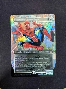 Spectacular Spider-Man (BORDERLESS) Marvel Spider-Man - Magic (MTG) - Picture 1 of 2