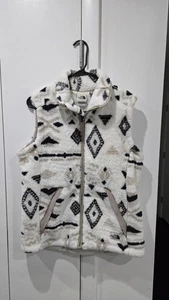Gilet The North Face donna M Campshire stampa azteca occidentale pile sherpa BELLO  - Foto 1 di 9